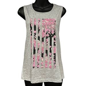 Bella Canvas USA American Flag Muscle Shirt Tank Top Women’s XS